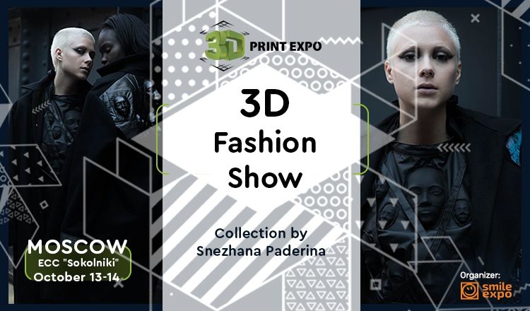 From New York to Moscow: Snezhana Paderina to present 3D printed garment at 3D Fashion Show