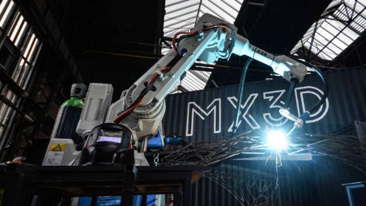 Проектом 3D-печатного моста занялась компания MX3D