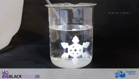 Graphene 3D Lab to announce water-soluble 3D printer filament this week