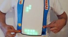 Tinkerer creates playable Tetris t-shirt