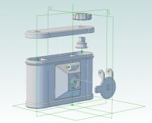 Pinhole, Printed - a 3D printed pinhole camera