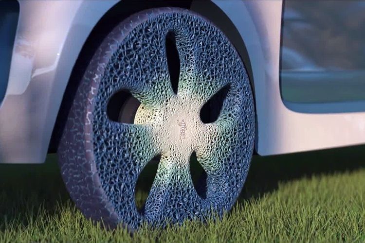 Michelin презентовала концепт безвоздушных 3D-печатных шин
