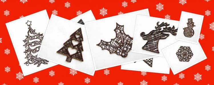 Choc Edge Introduces New Christmas 3D Printed Chocolate Design