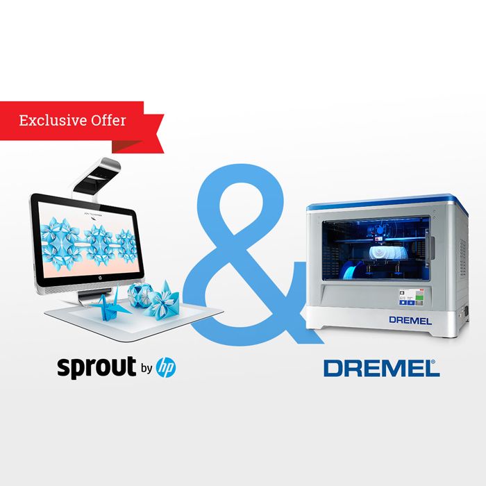 Maker Shed Begins Selling HP Sprout & Dremel 3D Printer Bundle